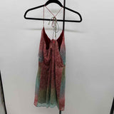 Roxy Women's Size 14 Red Gradient Dress