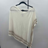 Talbots Women's Size XS/S Ivory Solid Poncho