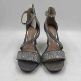 Kelly & Katie Women's Shoe Size 6 Silver thumbs up Heels