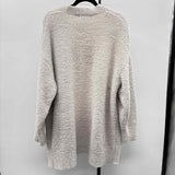 Barefoot Dreams Women's Size XL Ivory Fuzzy Cardigan