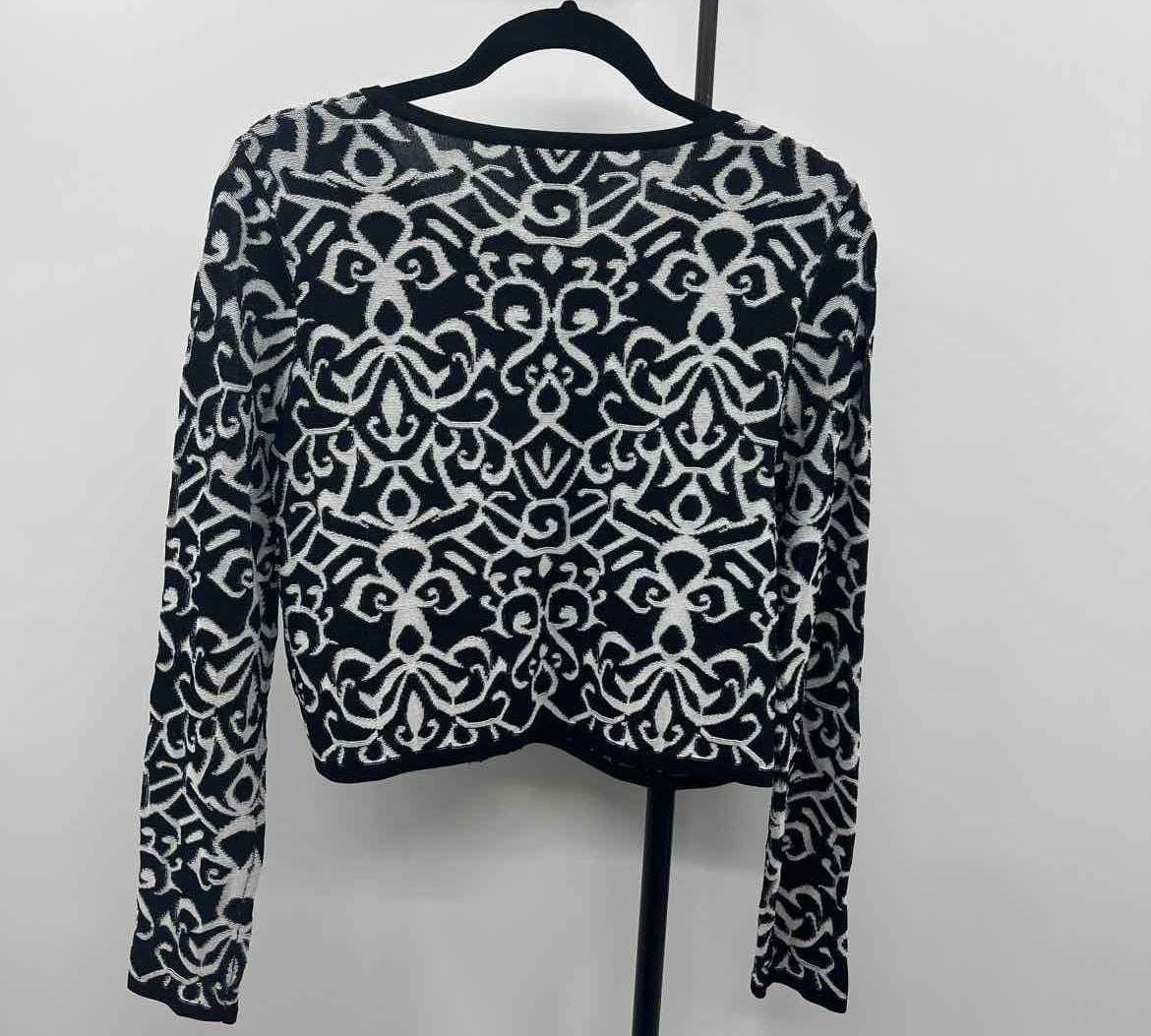 Carmen Women's Size L Black Damask Jacket