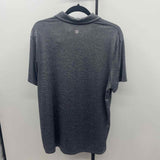 Mountain Warehouse Men's Size L Gray Striped Short Sleeve Shirt