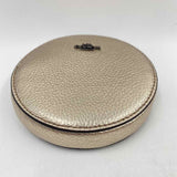 Coach Women's Gold Luxe pebbled Wallet
