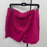 Knox Rose Women's Size 14 Magenta Solid Shorts