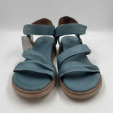 Miz Mooz Women's Shoe Size 8 Blue Solid Sandals
