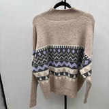 Buffalo Women's Size XL Beige Aztec Sweater
