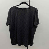 Mondetta Women's Size XXL Black Heathered Short Sleeve Shirt