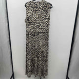 Vince Camuto Women's Size 20 Black Animal Print Dress