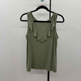 CABI Women's Size XS Green Stripe Tank