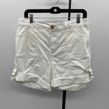 Charlie B Women's Size 12 White Solid Shorts