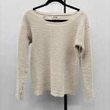 BB Dakota Women's Size S Cream Crochet Sweater