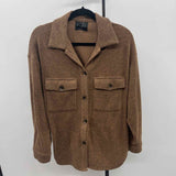 Timing Women's Size M Brown Ribbed Jacket