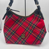 Dooney & Bourke Women's Red Luxe Plaid Purse