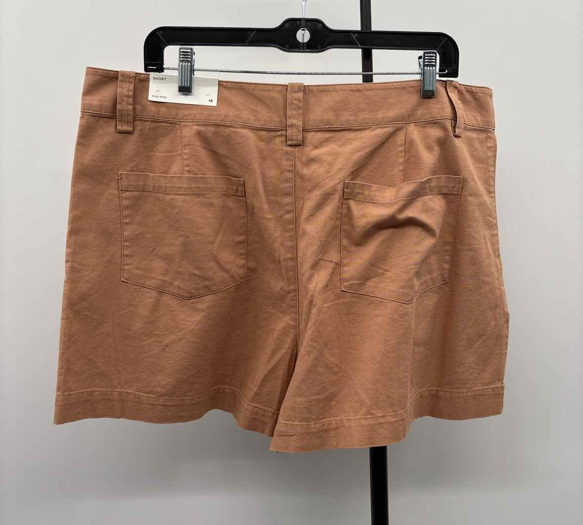 Loft Women's Size 16 Tan Solid Shorts