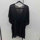 Merona Women's Size XL Black Solid Coverup