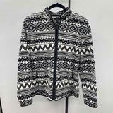 Talbots Women's Size M Black Aztec Jacket