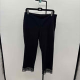 Alfani Women's Size 8 Black Solid Capris