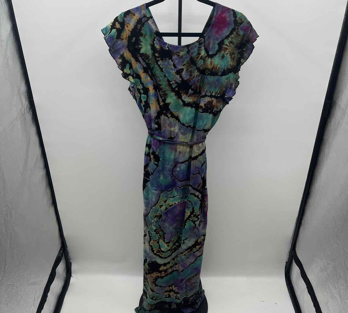 grecerelle Women's Size 20 Purple Abstract Dress