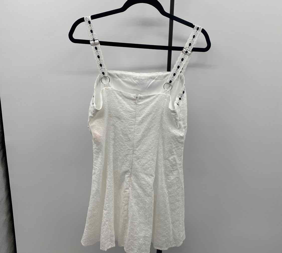 Altar'd State Junior's Size 14 White Eyelet Dress