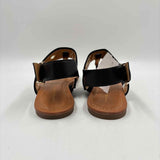 Tommy Hilfiger Women's Shoe Size 8.5 Black Grommet Sandals