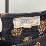 Fat Face Women's Size 8 Black Spotted Dress