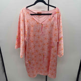 Solelia Women's Size 16 Pink Starfish Dress