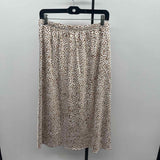 J Crew Women's Size 10 Brown Spotted Skirt