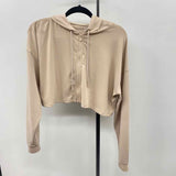Mono b Women's Size 10 Beige Solid Jacket
