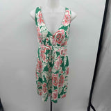 Lilly Pulitzer Women's Size 10 Green Floral Dress