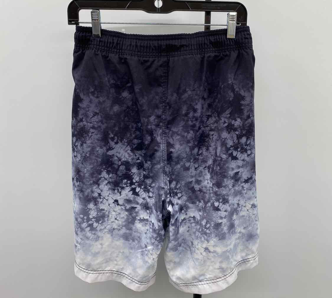 Speedo Men's Size XL Gray Gradient Swim Trunks