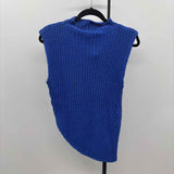 Pilcro Women's Size M Royal Blue Textured Sweater