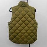J Crew Women's Size L Olive Quilted Vest
