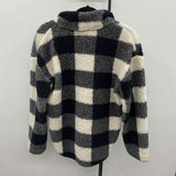 telluride Women's Size M Black Checkered Long Sleeve Shirt