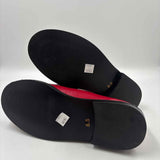 Steve Madden Women's Shoe Size 6.5 Red Solid Loafers