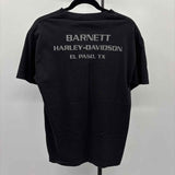 Harley Davidson Men's Size M Black logo T-shirt