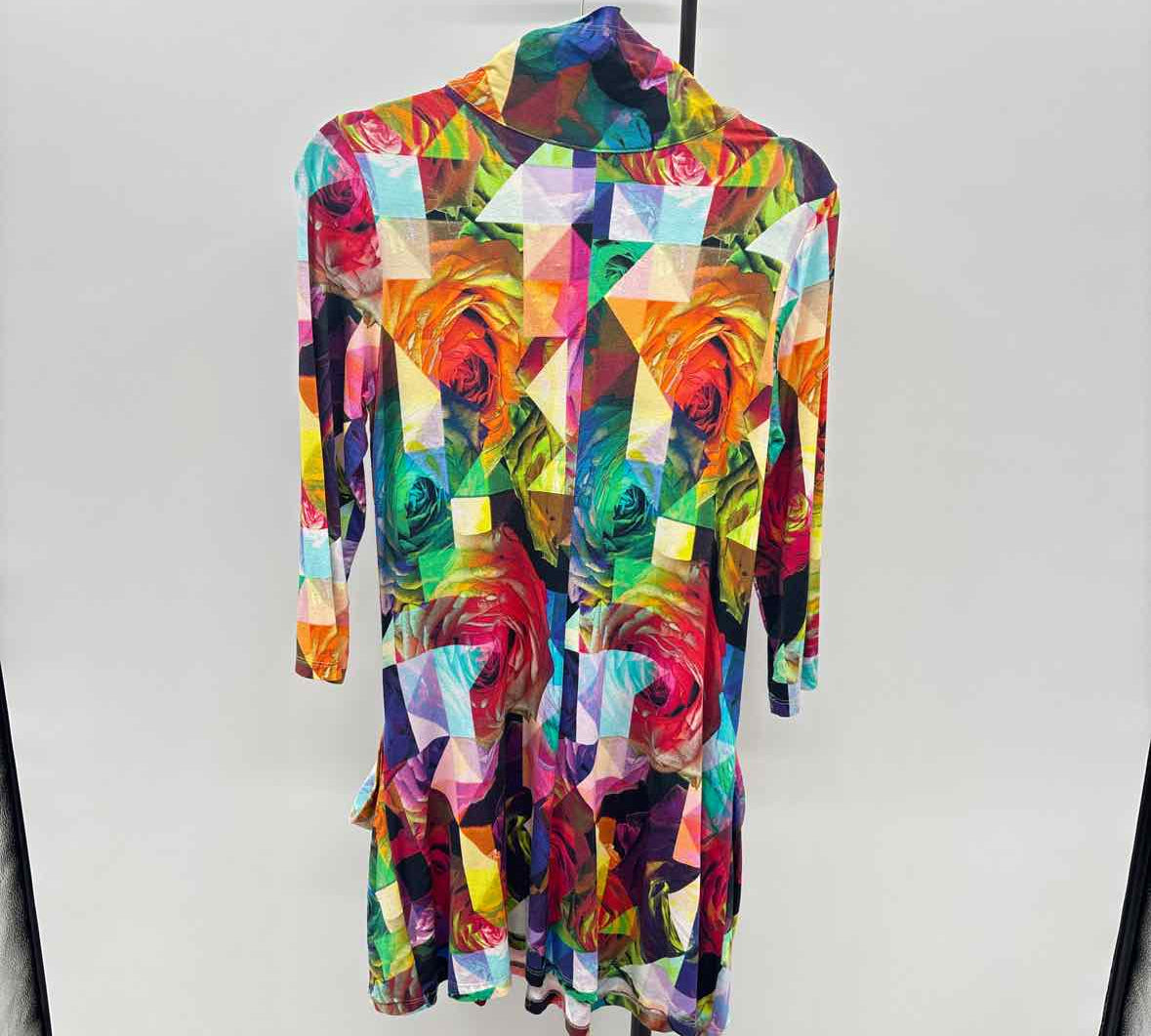 true essence Women's Size 10 Multi-Color Floral Dress