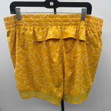 Athleta Women's Size 18 Yellow Abstract Shorts