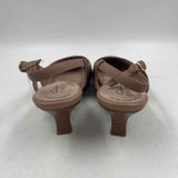 Clarks Women's Shoe Size 9 Tan Solid Slingbacks
