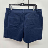 Jones New York Women's Size 14 Navy Solid Shorts