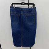 Cato Women's Size 24W Blue Solid Skirt