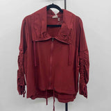 Nanette Leopore Women's Size XL Rust dotted Jacket