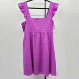 Draper James Women's Size 14 Purple Eyelet Dress