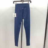 Beyond Yoga Women's Size 6 Navy Solid Leggings