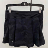Lululemon Junior's Size 4 Black Camoflage Skirt