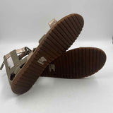Sorel Women's Shoe Size 9.5 Green Solid Sandals