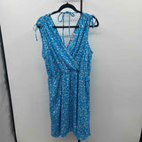 Gilli Women's Size 16 Blue Floral Dress
