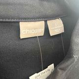 Chico's Women's Size XL Black Beaded Jacket