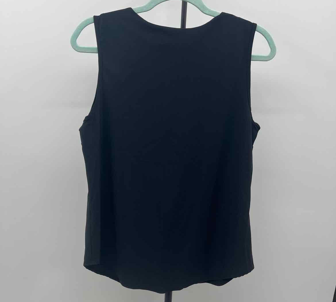 Jude Connally Women's Size L Black Solid Sleeveless Shirt