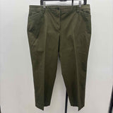 Talbots Women's Size 16P Olive Solid Pants