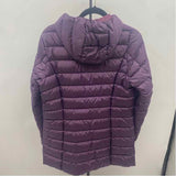 Eddie Bauer Women's Size M Purple Solid Coat